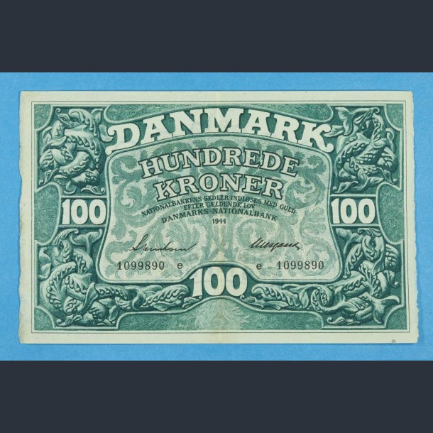 Danmark 100 kr. 1944 - Neergaard