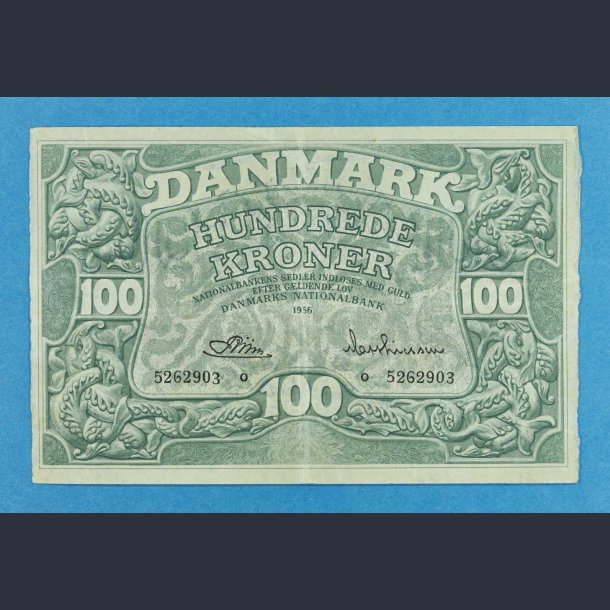 Danmark 100 kr. 1956 - Matthiessen