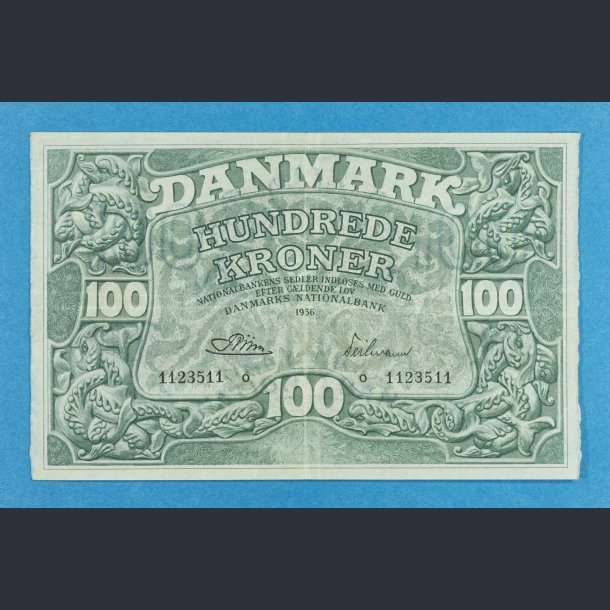 Danmark 100 kr. 1956 - Teilmann