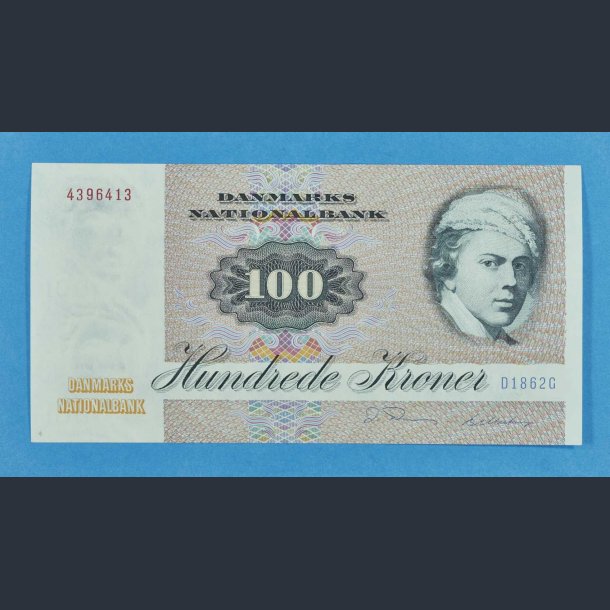 Danmark 100 kr. 1986 D1 - kv. 01