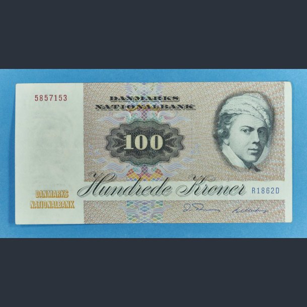 Danmark 100 kr. 1986 R1 - O. Thomasen - kv.1++