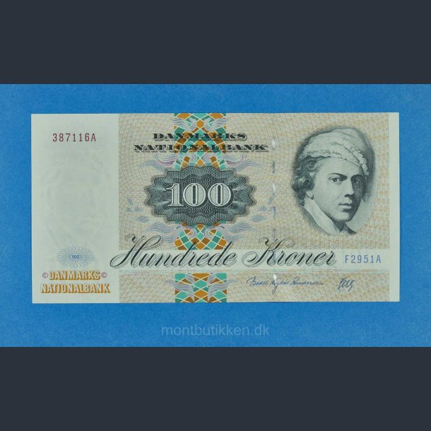 Danmark 100 kr. 1995 - Litra F2