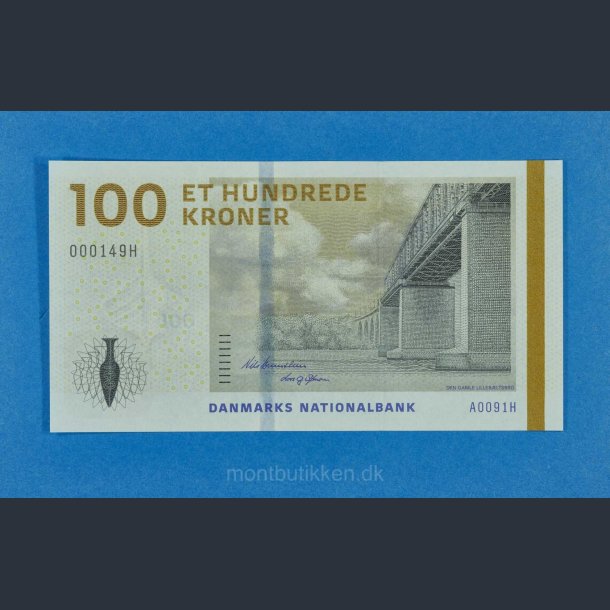 Danmark 100 kr. 2009 A0 / 149 - Lavt nummer - Low number