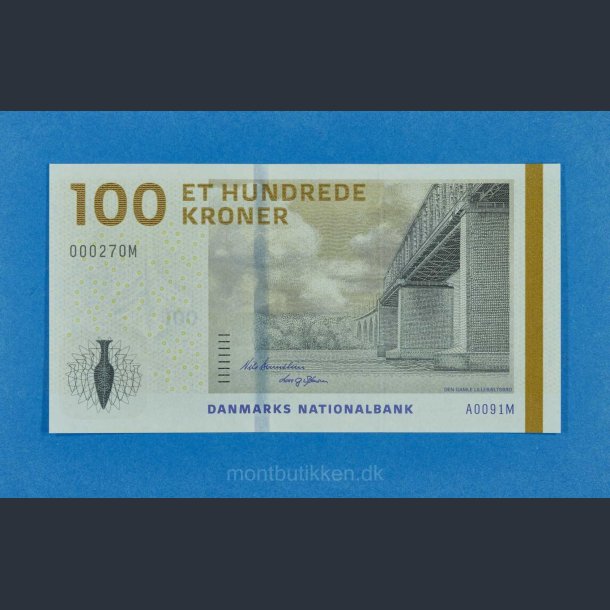 Danmark 100 kr. 2009 A0 / 150 - Lavt nummer - Low number