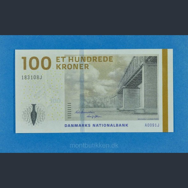 Danmark 100 kr. 2009 - Litra A0