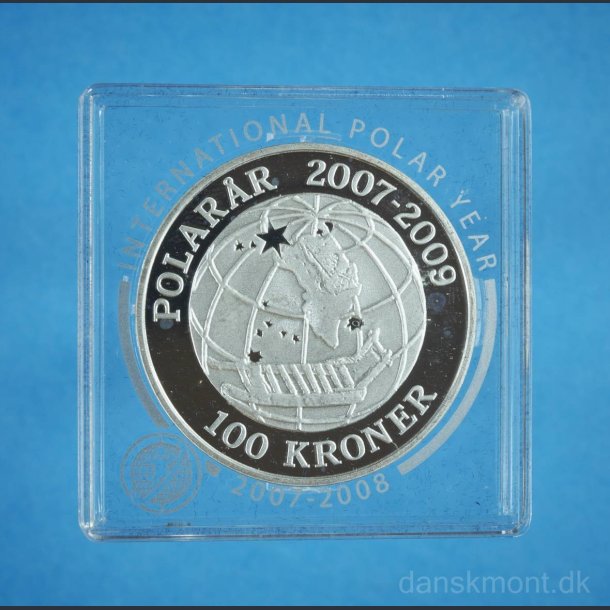 Danmark 100 kr Sirius 2008, Polarmnt i Polarserie kapsel