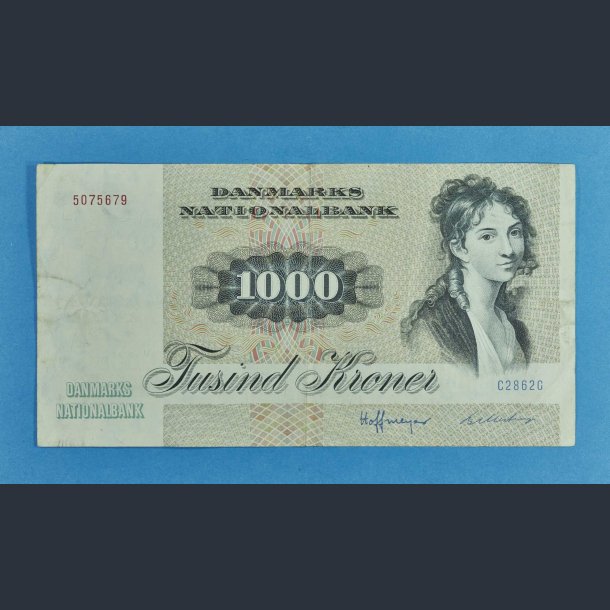 Danmark 1000 kr. 1980-1992 i kv.1