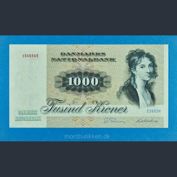 Danmark 1000 kr. 1986 - Kv. 0-01