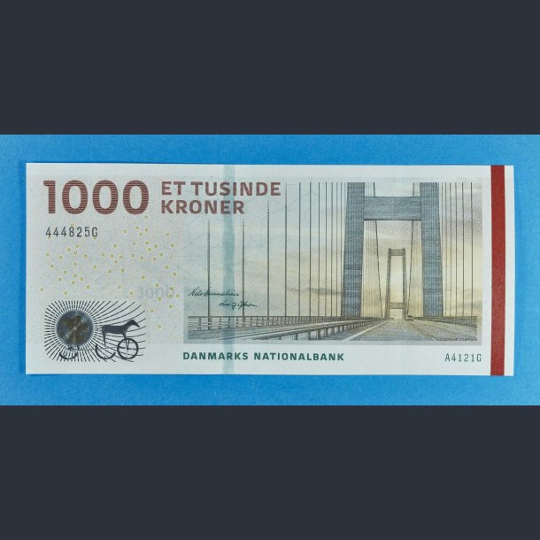 Danmark 1000 kr. 2012 - underskriver Nils Bernstein - unc