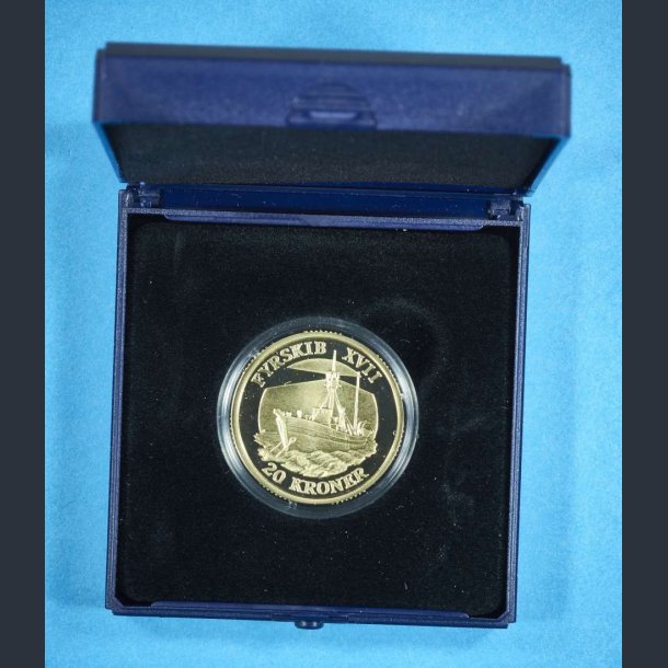 Danmark 20 kr. 2009 "Fyrskib XVII" proof