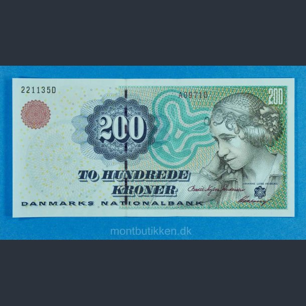 Danmark 200 kr. A0 1997 - Unc.