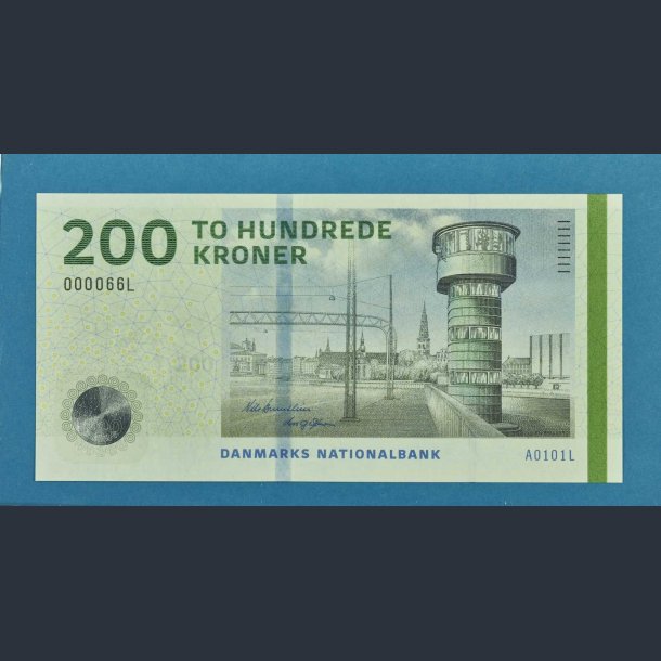 Danmark 200 kr. 2010 A0 nr. 66 - Lavt nummer - Low number