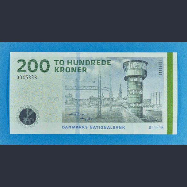 Danmark 200 kr. 2016 - underskriver Lars Rohde - unc