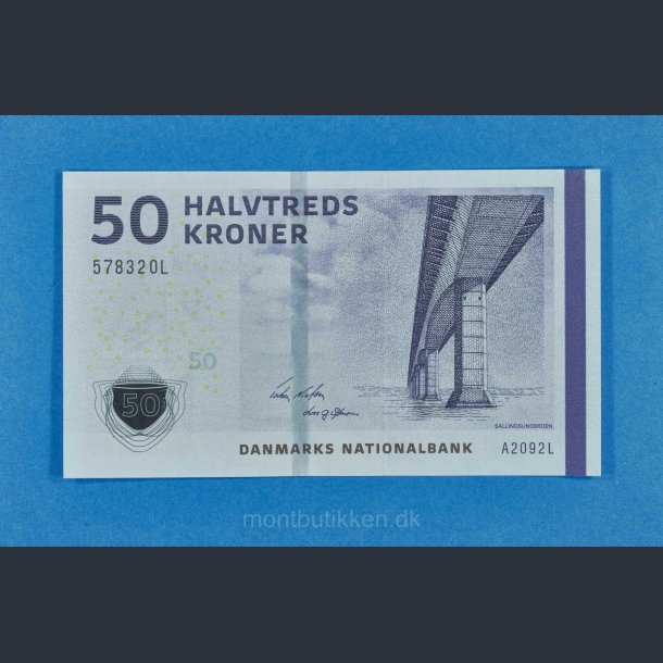 Danmark 50 kr. 2009 - Litra A2