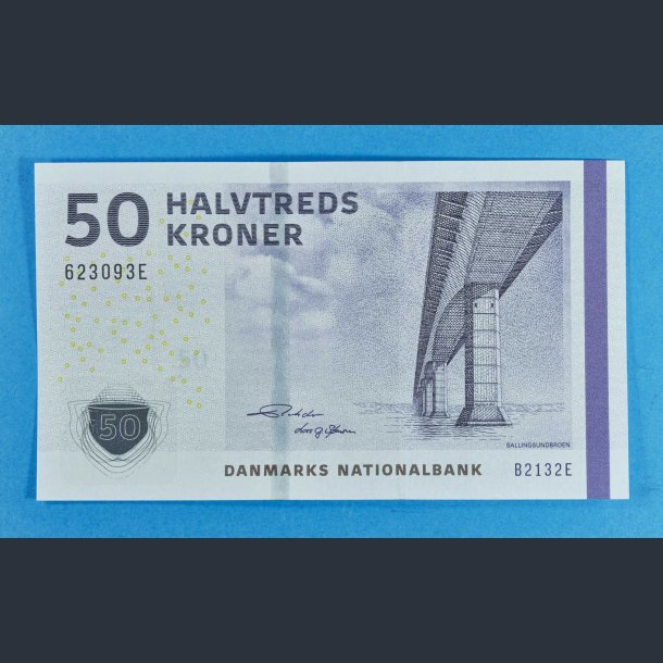 Danmark 50 kr. 2013 - underskriver Lars Rohde - unc