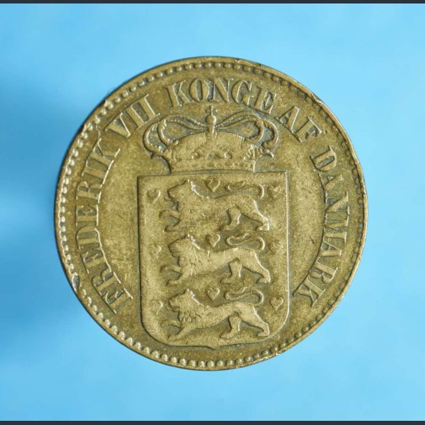 DVI 1 cent 1859-1860 - bedre eksemplar