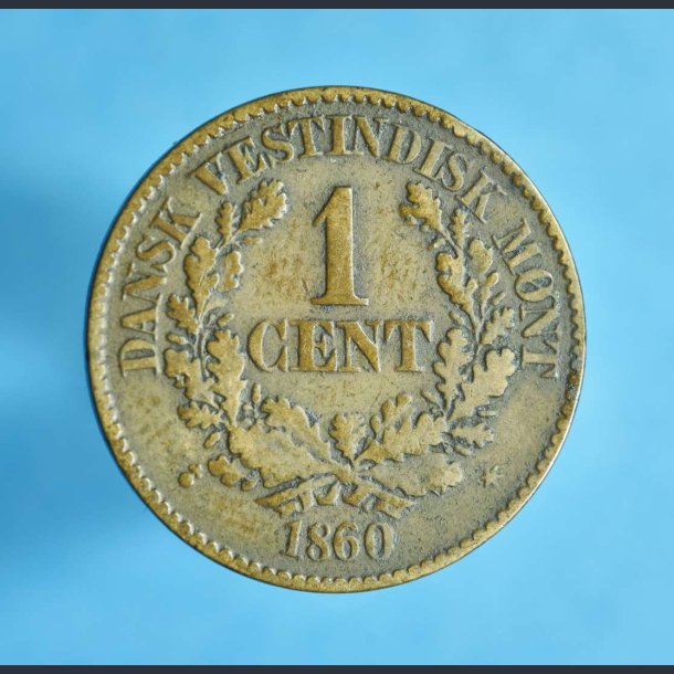 DVI 1 cent 1860