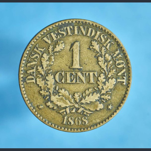 DVI 1 cent 1868-1883