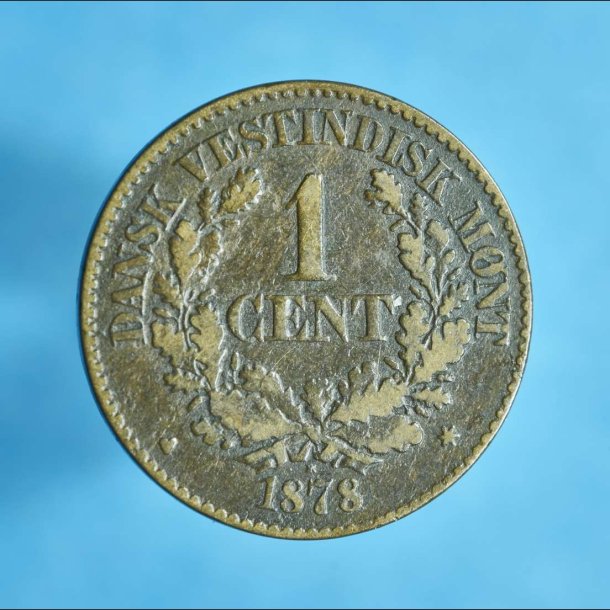 DVI 1 cent 1878