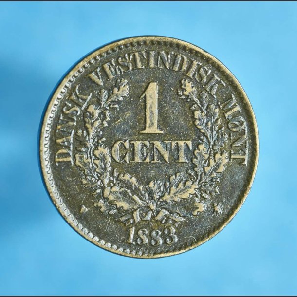 DVI 1 cent 1883 - bedre eksemplar