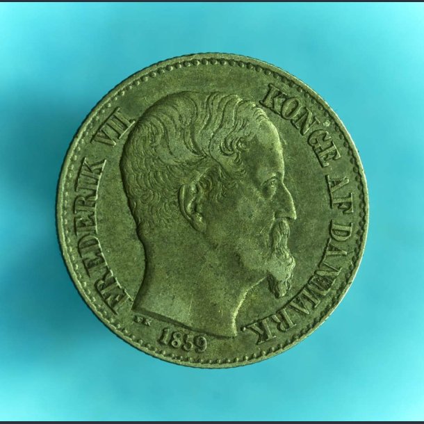 DVI 10 cents 1859