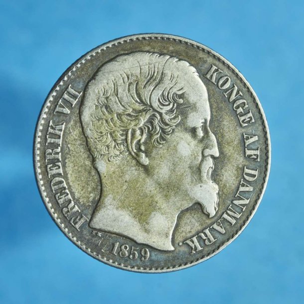 DVI 20 cents 1859-1862 - bedre eksemplar