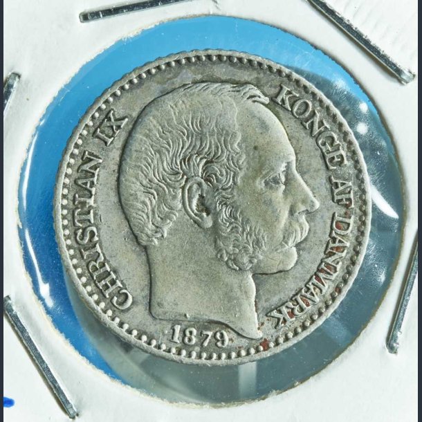 DVI 5 cents 1879 - Smukt eksemplar