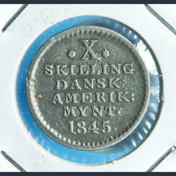 DVI Christian 8. 10 skilling 1845