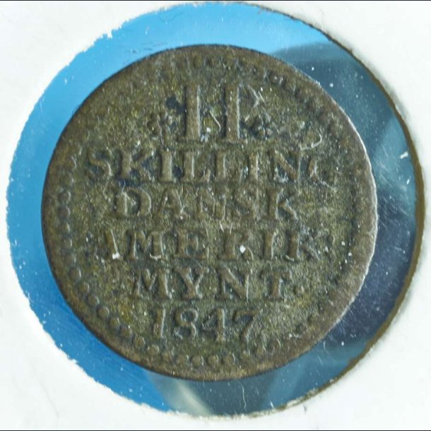 DVI Christian 8. 2 skilling 1847