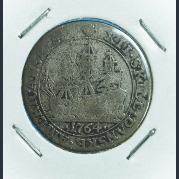 DVI Frederik 5. 12 skilling 1764