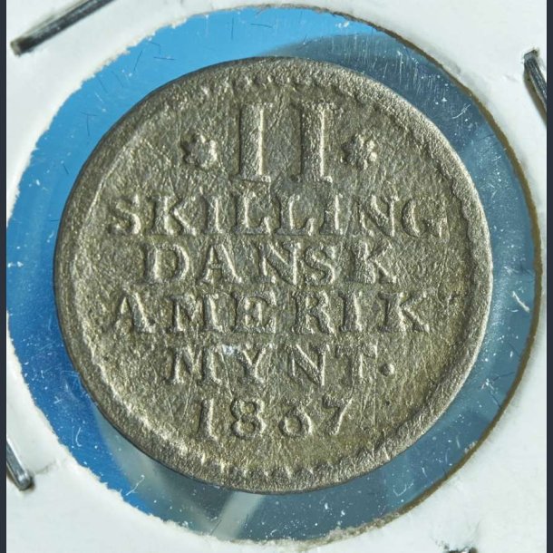 DVI Frederik 6. 2 skilling 1837