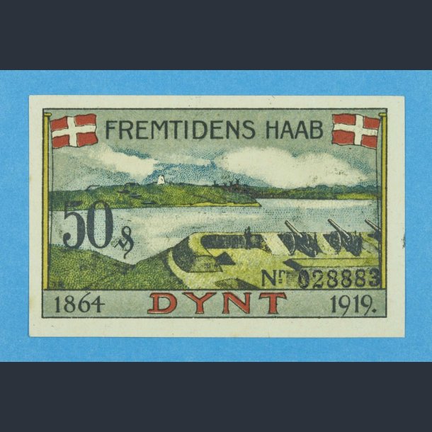 Dynt 50 pf. 1919 - Fremtidens haab