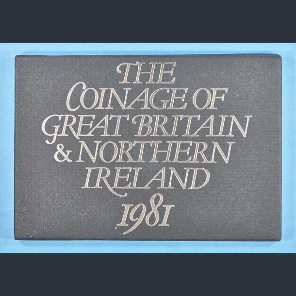 England og Nord Irland 1981 proof mntst