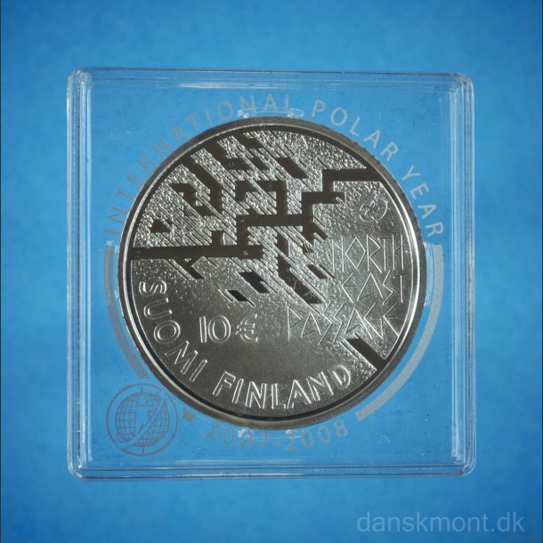 Finland 10 euro 2007, Polarmnt i slv