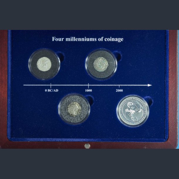 Four millenniums of coinage