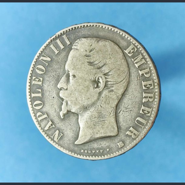 Frankrig 5 Franc 1854-1859