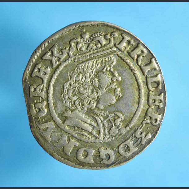 Frederik III 3 skilling lybsk 1667