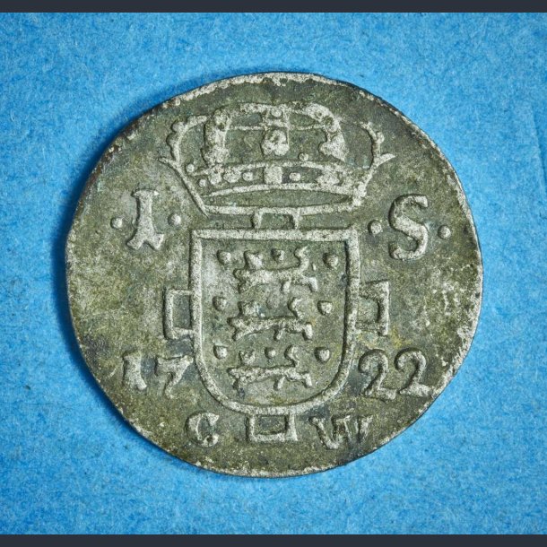 Frederik 4 . 1 skilling 1720-1723