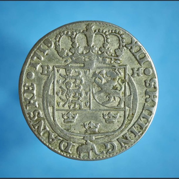 Frederik 4. 12 skilling 1716-1720 Rendsborg