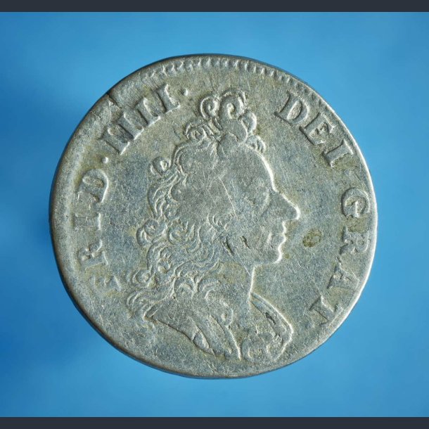 Frederik 4. 8 skilling 1700-1705