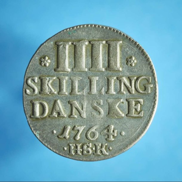 Frederik 5. 4 skilling 1764