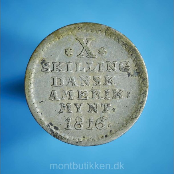 Frederik 6. 10 skilling 1816