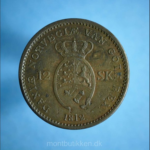 Frederik 6. 12 skilling 1812