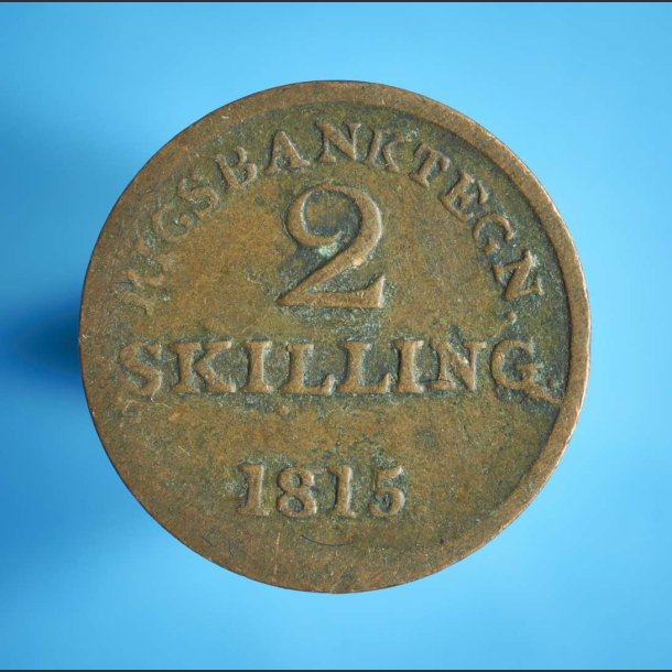 Frederik 6. 2 skilling 1815