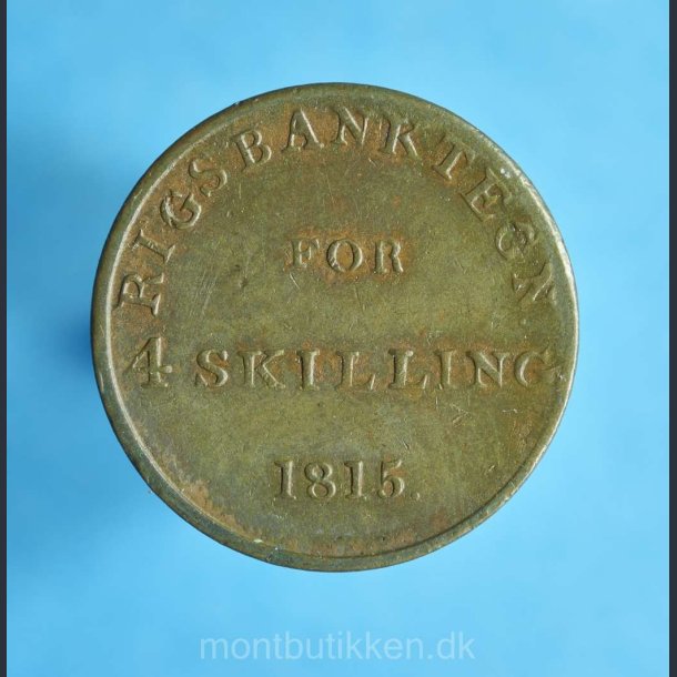 Frederik 6. 4 skilling 1815