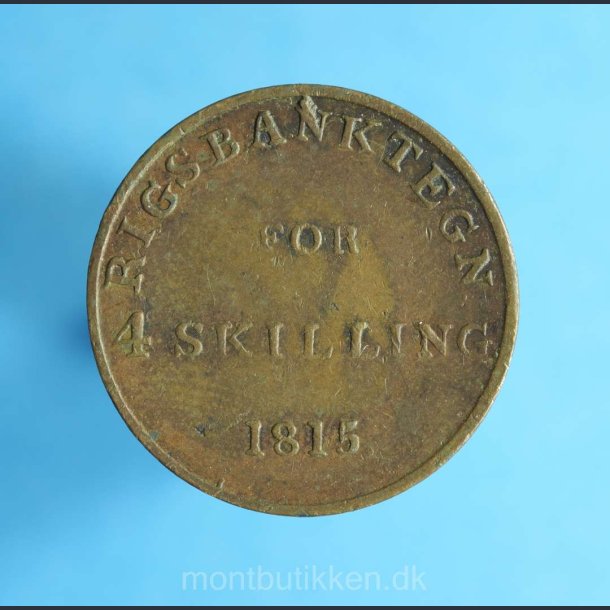 Frederik 6. 4 skilling 1815