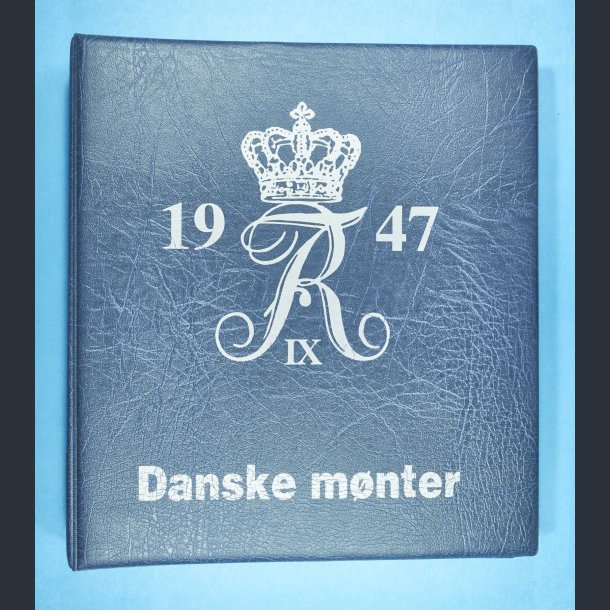 Frederik IX mappe samt 162 mnter