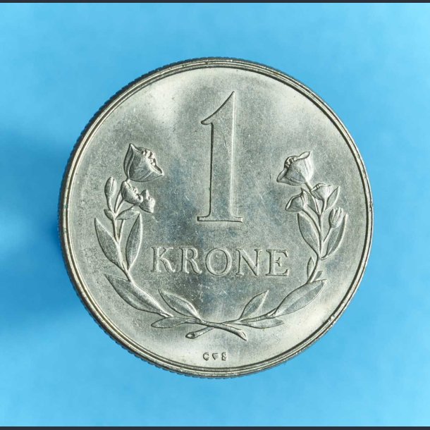 Grnland 1 kr. 1960 - Flot