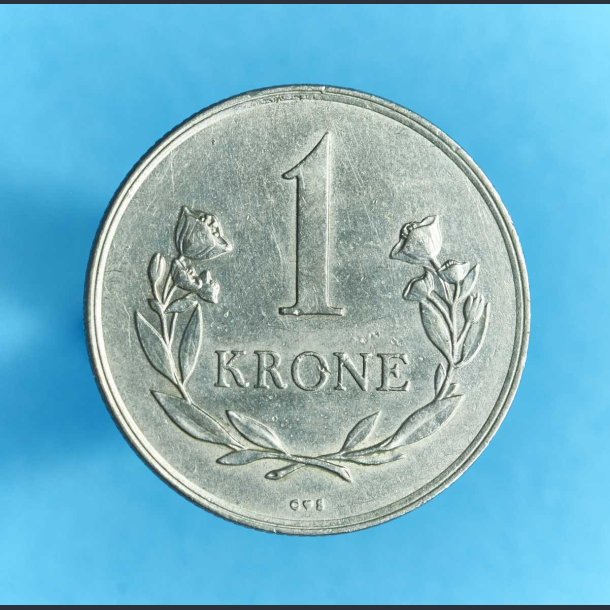 Grnland 1 kr. 1964 - Flot