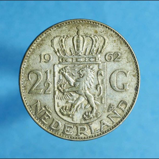 Holland 2&frac12; Gylden 1959-1966 - Slv